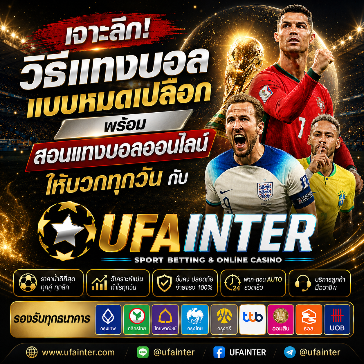 วิธีแทงบอล ยุคดิจิทัล! สอนแทงบอลออนไลน์ ให้บวกทุกวัน